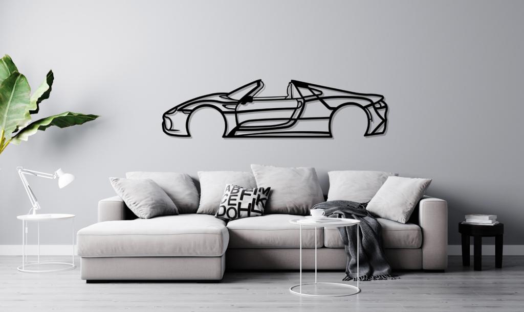 918 Silhouette Large Metal Wall Art